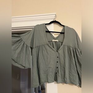 Free people flowy shirt